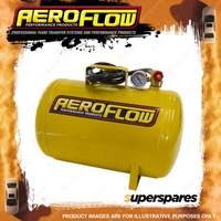 Aeroflow Brand 5 Gallon Steel Portable Air Tank Yellow 125 Psi Max