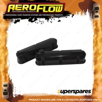 Aeroflow Fabricated Billet Valve Covers Black Finish for Ford 289 / 351