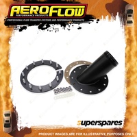 Aeroflow Brand Remote Fuel Cell Filler 45 Degree 2-1/2" Neck Polished