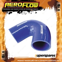 Aeroflow Brand 135 Degree Silicone Hose Elbow 51mm 2" I.D Blue Finish