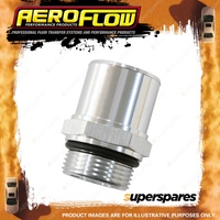 Aeroflow ORB Barb Adapters -16 ORB To 1-3/8" 35mm Barb 55mm Oal Silver