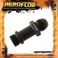 Aeroflow Brand ORB To Male AN Extension -6 AN Black Finish Hose Fitting