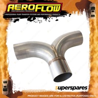 Aeroflow Brand Stainless Steel Y-Pipe 2-1/2 Inch O.D Hose Fitting