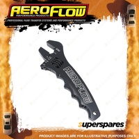 Aeroflow Brand Aluminium Adjustable Grip Spanner Black Hose Fitting