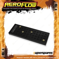 Aeroflow Billet Aluminium Jet Storage Plate Holds 44 Holley Jets Black Finish