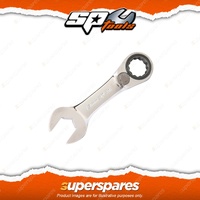 SP Tools 5/8" Gear Drive ROE Quad Drive Spanner - SAE Stubby 15 Deg Offset Cr-V