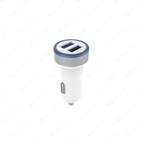 Aerpro 3.1A Dual USB In-Car Charger - Plugs Into Vehicle Accessory Socket