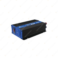 Aerpro 600W Pure Sine Wave Power Inverter - 35A x 2 Internal Fuse 2.1A USB Port