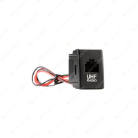 Aerpro RJ45 Pass-through Adaptor Suit for Isuzu D-Max MU-X 22.5mm x 33.5mm