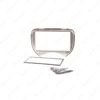 Aerpro Silver Double DIN Facia Suit for Nissan Micra March K13 2011-2014