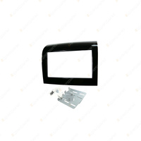 Aerpro Double DIN Gloss Black Facia Metal Brackets Suit for Fiat Ducato 2015-On