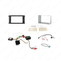 Aerpro Double DIN Black Headunit Install Kit Suit for Porsche Cayenne 2008-2010