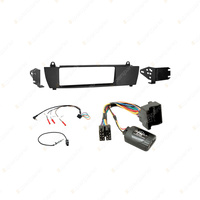 Aerpro Single DIN Black Facia Install Kit Suit for BMW X3 E83 2004-2010