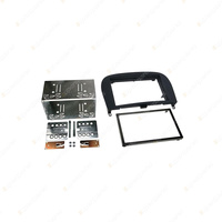 Aerpro Double DIN Black Facia with Cage for Mercedes Benz SL R230 2002-2011