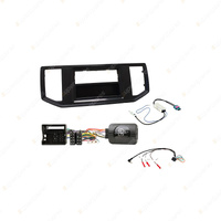 Aerpro Single DIN Matte Black Headunit Install Kit for Volkswagen Crafter 17-On