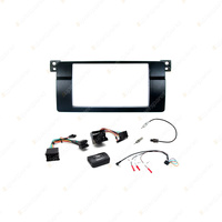 Aerpro Double DIN Black Facia Install Kit Suit for BMW 3 Series E46 1998-2005