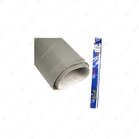 Aerpro 0.7 x 2M Mini Roll Grey Vinyl - 0.7 Metres High 2 Metres Roll