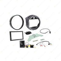 Aerpro Double DIN Gloss Black Install Kit Suit for Mini Cooper F55 F56 2014-On