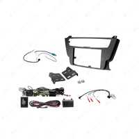 Aerpro Double DIN Black Install Kit - Amplified for BMW 3 Series 4 Series