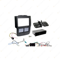 Aerpro Single & Double DIN Black Facia Kit Suitable for Ram 173mm x 98mm