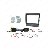 Aerpro Double DIN Black Install Kit - Non Amplified for Porsche Panamera 09-16