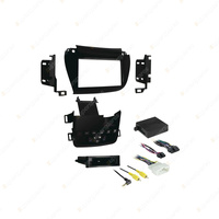 Aerpro Single & Double DIN Matte Black Install Kit for Dodge Journey 2012-2016