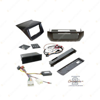 Aerpro Single & Double DIN Black Install Kit for Mitsubishi Triton MN GLX-R