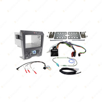 Aerpro Double DIN Black Install Kit - Single Zone Suit for Holden Commodore VE