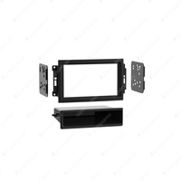 Aerpro S/DIN & D/DIN Black Facia Suit for Jeep Grand Cherokee Compass Commander