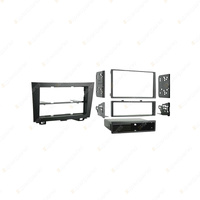 Aerpro Ingle & Double DIN Textured Black Facia Suit for Honda CRV RE 2007-2011