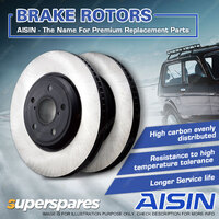 Rear Aisin Brake Rotors for Toyota Landcruiser Prado RZJ VZJ 90 95 120 121 125 R