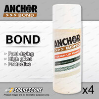 4 x Anchor Bond Pale Eucalypt / Meadow / Mist Green Paint 150 Gram For Repair
