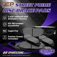 8Pcs Front + Rear Ceramic Disc Brake Pads Set for Nissan Leaf Electric ZE0
