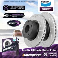 Bendix Front Ultimate Disc Brake Rotors for Holden Statesman WH WK WL Monaro V2