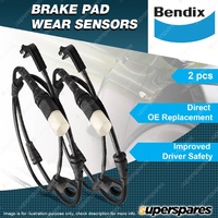 Bendix Front Brake Pad Wear Sensors for Mercedes Benz CLC 160 180 200 230 350