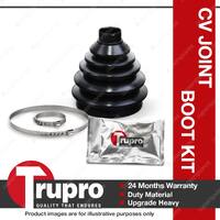 1 x Trupro Front CV Boot Kit Outer LH or RH for AUDI A3 4cyl 1.6L 1.8L Auto
