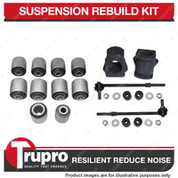 Rear Suspension Bushes Kit Complete 10Pcs for Nissan Pathfinder R50 4WD 96-04