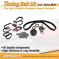 Timing Belt Kit & Gates Drive Belt for Toyota Hilux LN167 LN169 3.0L 5L 5LE