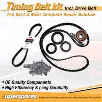 Timing Belt Kit & Gates Drive Belt for Toyota Celica Supra MA61 2.8L 5MGE 5MGEU