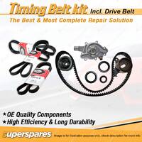 Timing Belt Kit & Gates Belt for Toyota Starlet EP95 08/96-07/99 1.3L 4EFE 4WD