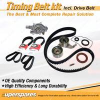 Timing Belt Kit & Gates Belt for Toyota Camry SV21 2.0L 3SFE without A/C 162T