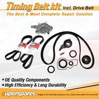 Timing Belt Kit & Gates Drive Belt for Toyota Camry SV22 Celica ST162 2.0L 163 T