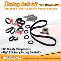 Timing Belt Kit & Gates Belt for Toyota CRESSIDA MX83 10/88-01/93 3.0L 7MGE RWD