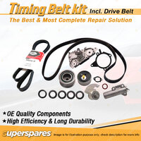 Timing Belt Kit & Gates Drive Belt for Audi A4 B5 A6 C5 2.4L 2.8L 1997-2001