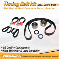 Timing Belt Kit & Gates Drive Belt for Chrysler PT Cruiser PG 2.0L ECC 2002-2004