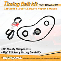 Timing Belt Kit & Gates Drive Belt for Citroen Berlingo M49 1.4L TU3JP 1999-2003