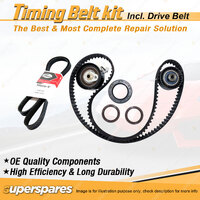 Timing Belt Kit & Gates Drive Belt for Citroen C4 1.6L TU5JP4 EP6DT 2005-2011