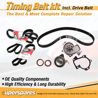 Timing Belt Kit & Gates Drive Belt for Daihatsu Applause A101B A101S 1.6L Manual