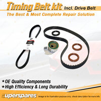 Timing Belt Kit & Gates Drive Belt for Daihatsu Hi - Jet S70 843cc CD 1982-1984