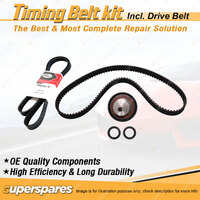 Timing Belt Kit & Gates Drive Belt for Fiat 500X 1.4L Turbo 55263623 2015-ON